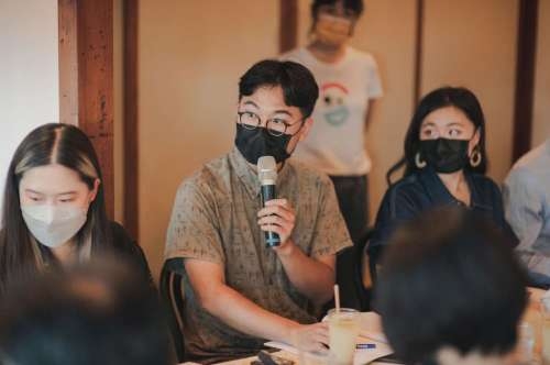 青年委員代表王昱登，提出老屋推廣活化提案